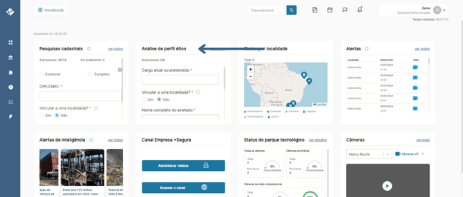 SC - Cockpit - Análise de perfil ético